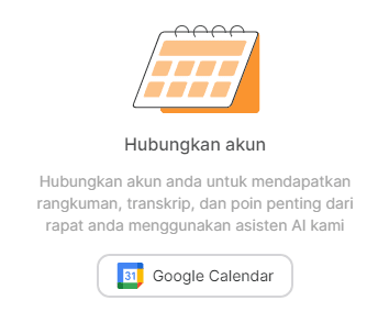 Hubungkan dengan Kalender Google